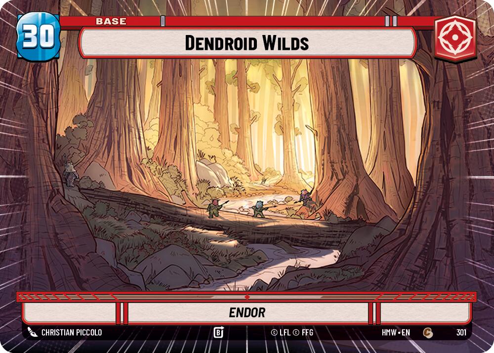 Dendroid Wilds // Weakness (301 // t07/05) (Hyperspace) (301 // T07/05) [Homeworlds] | Cards and Coasters CA