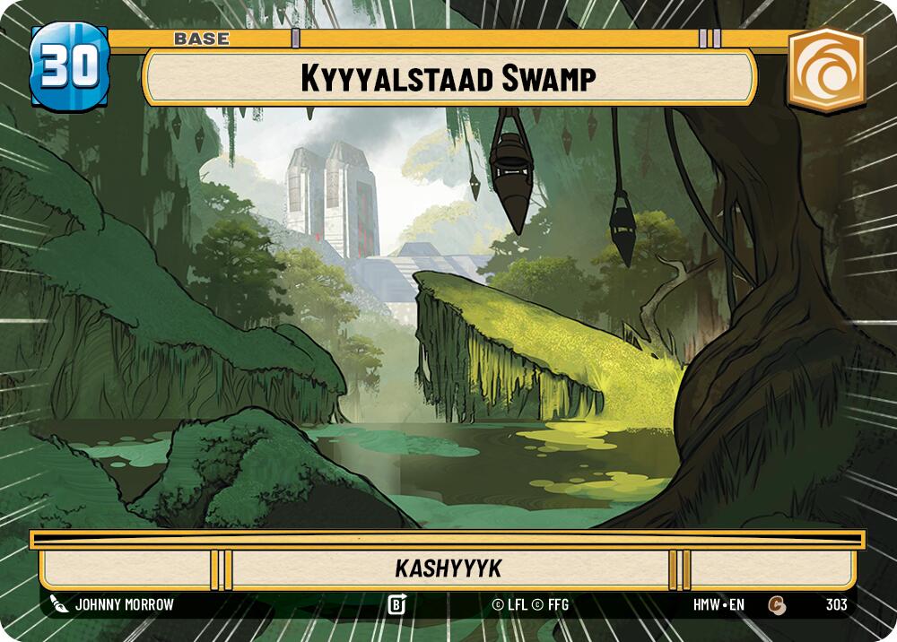 Kyyyalstaad Swamp // Beast (303 // t09/05) (Hyperspace) (303 // T09/05) [Homeworlds] | Cards and Coasters CA