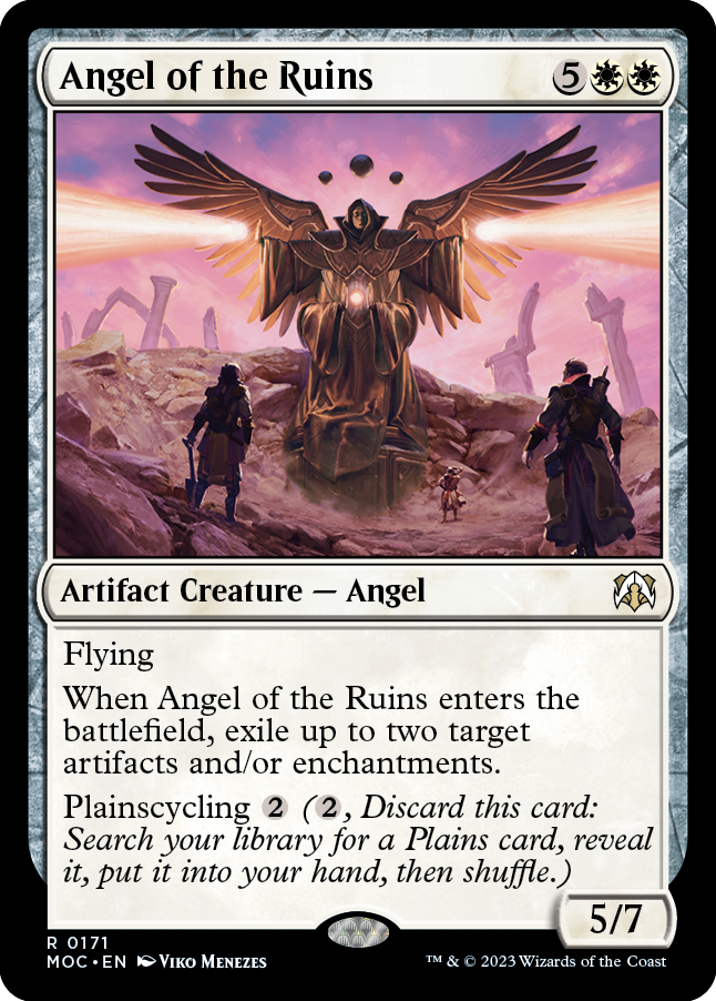 Angel of the Ruins [March of the Machine Commander] | Cards and Coasters CA