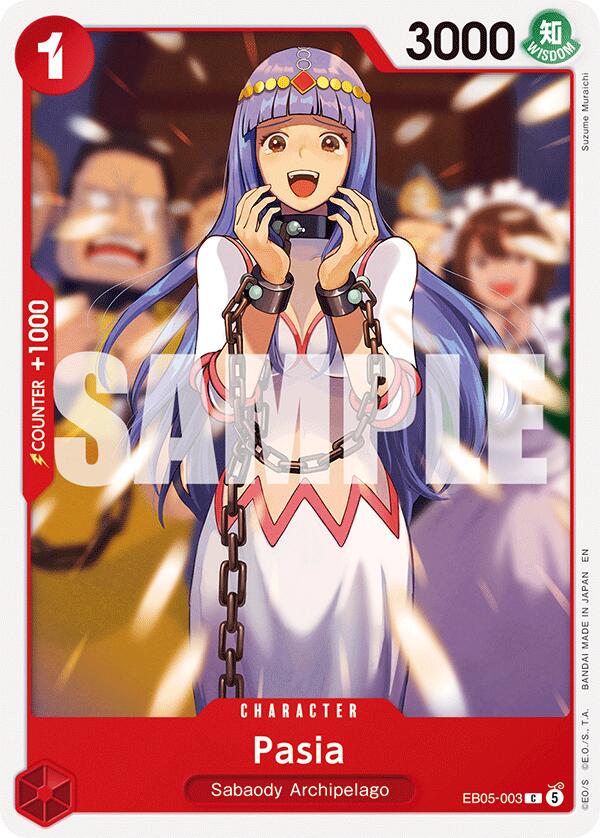 Pasia [Extra Booster: One Piece Heroines Edition Vol. 2] | Cards and Coasters CA