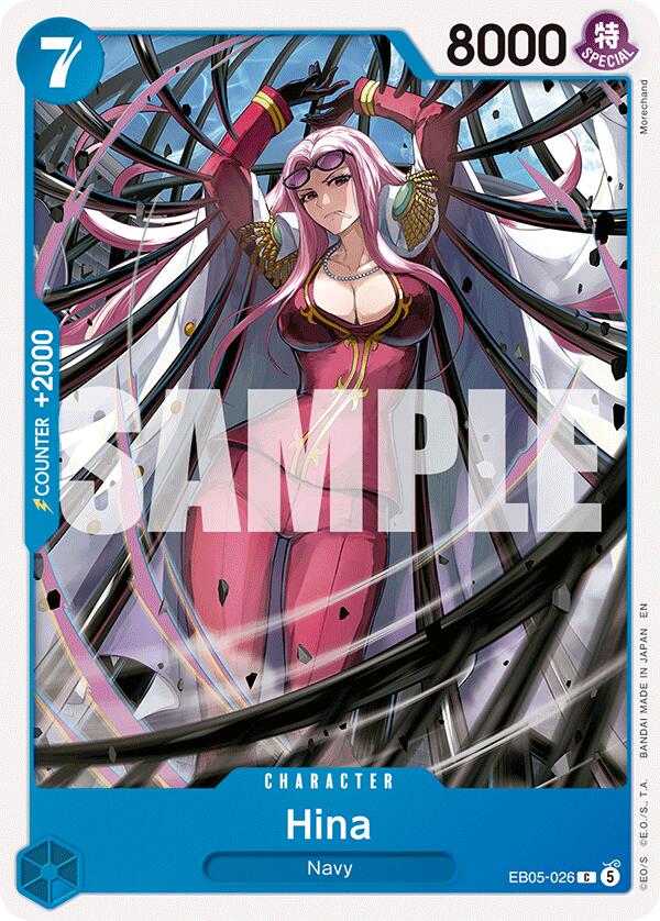 Hina [Extra Booster: One Piece Heroines Edition Vol. 2] | Cards and Coasters CA
