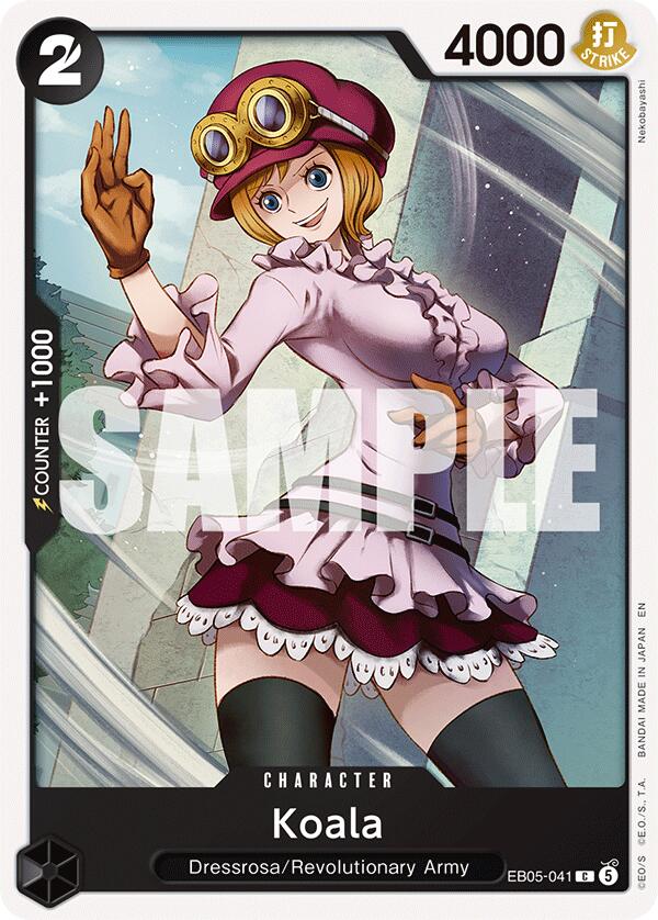 Koala [Extra Booster: One Piece Heroines Edition Vol. 2] | Cards and Coasters CA