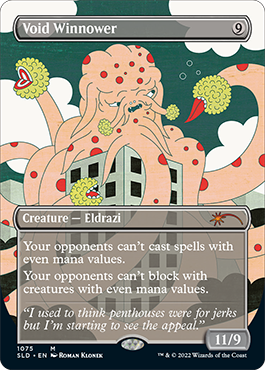 Void Winnower (Borderless) [Secret Lair Drop Series] | Cards and Coasters CA