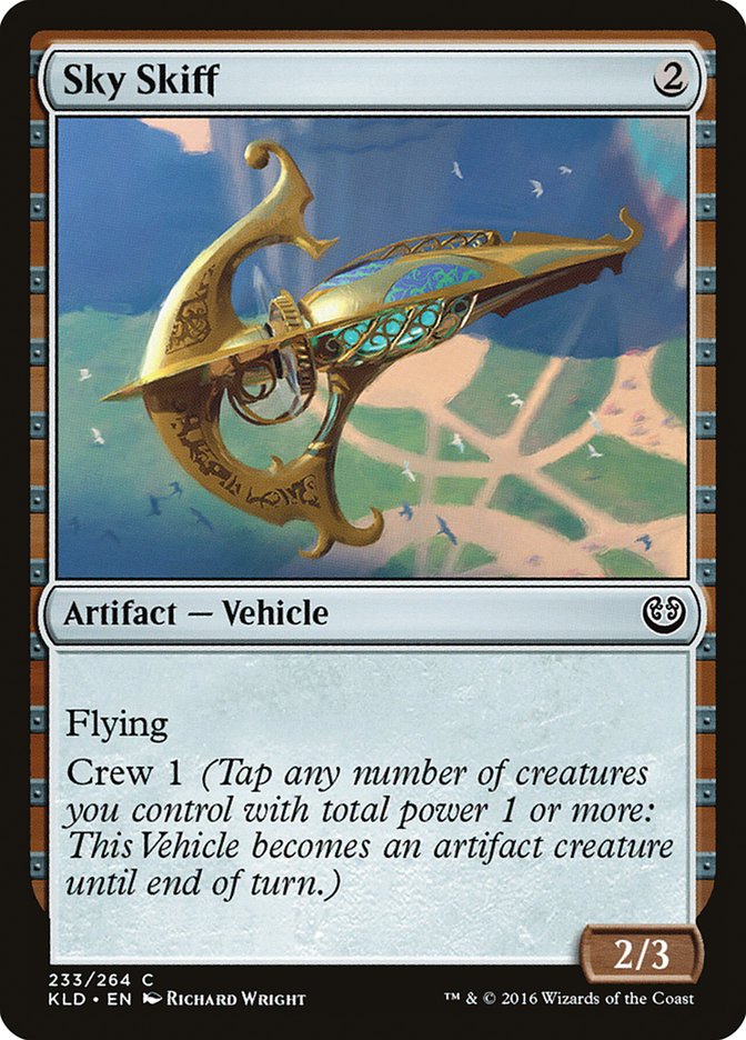 Sky Skiff [Kaladesh] | Cards and Coasters CA