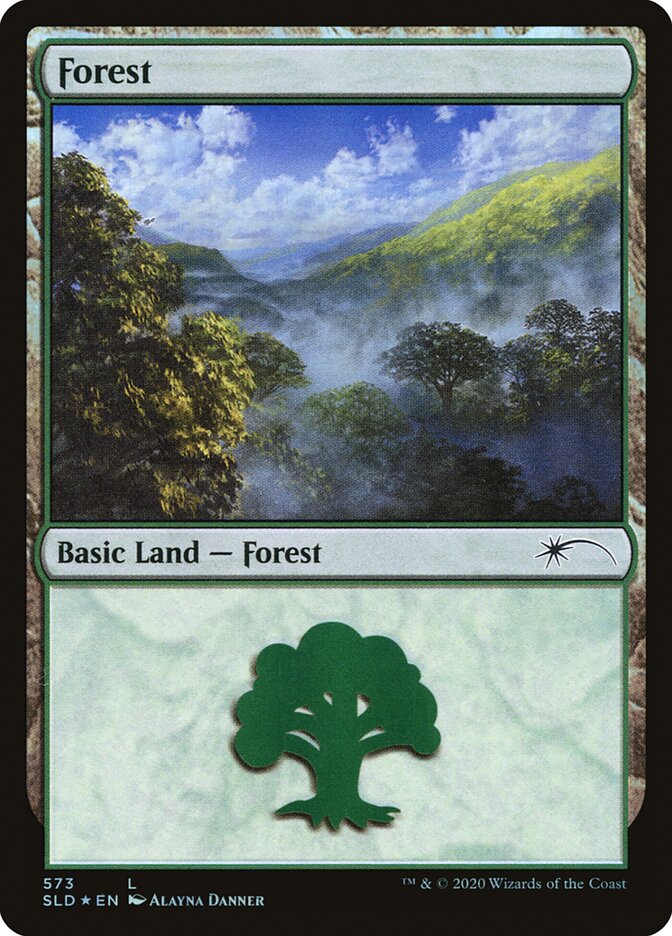 Forest (Lands) (573) [Secret Lair Drop Promos] | Cards and Coasters CA