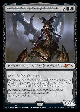 Sheoldred, Whispering One (Phyrexian) [Secret Lair Drop Series] | Cards and Coasters CA