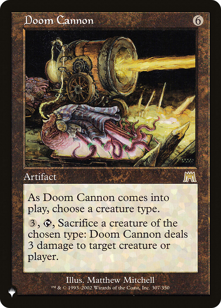 Doom Cannon [The List] | Cards and Coasters CA