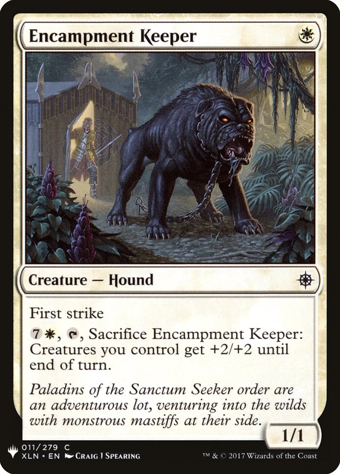 Encampment Keeper [Mystery Booster] | Cards and Coasters CA