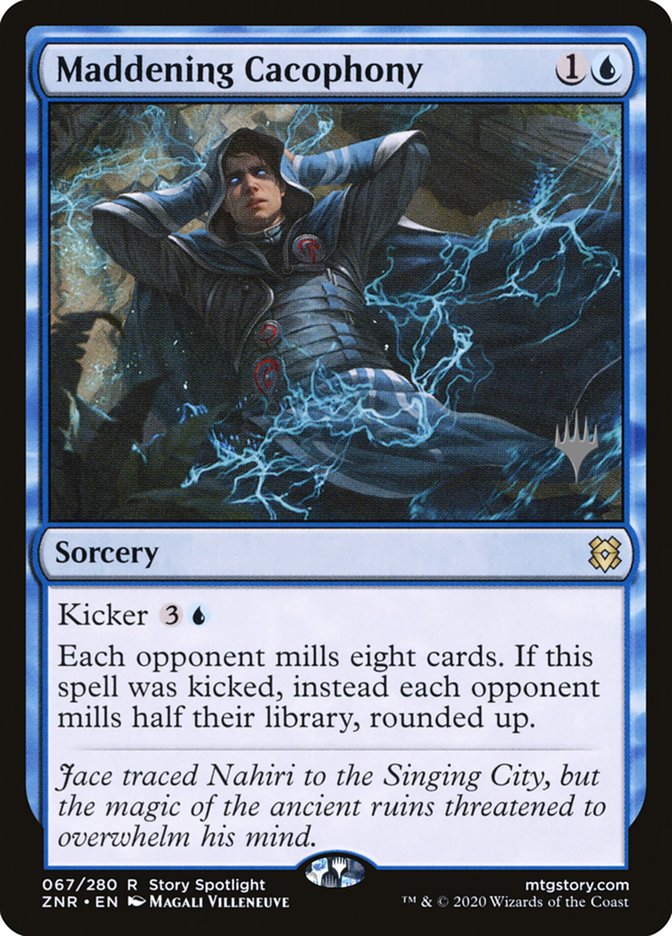 Maddening Cacophony (Promo Pack) [Zendikar Rising Promos] | Cards and Coasters CA