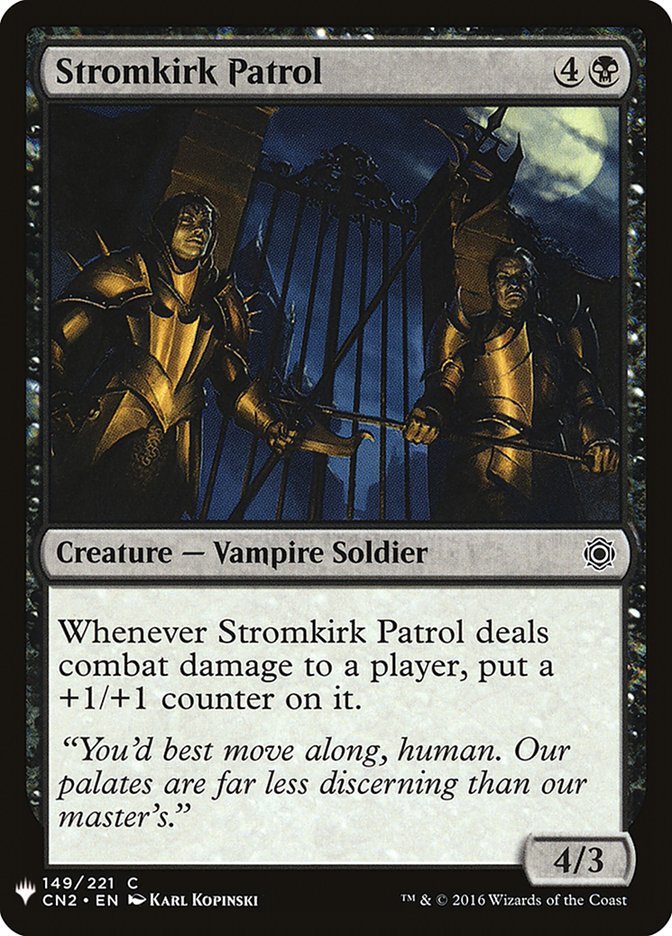 Stromkirk Patrol [Mystery Booster] | Cards and Coasters CA