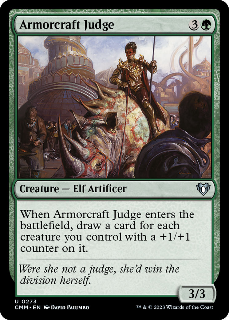 Armorcraft Judge [Commander Masters] | Cards and Coasters CA