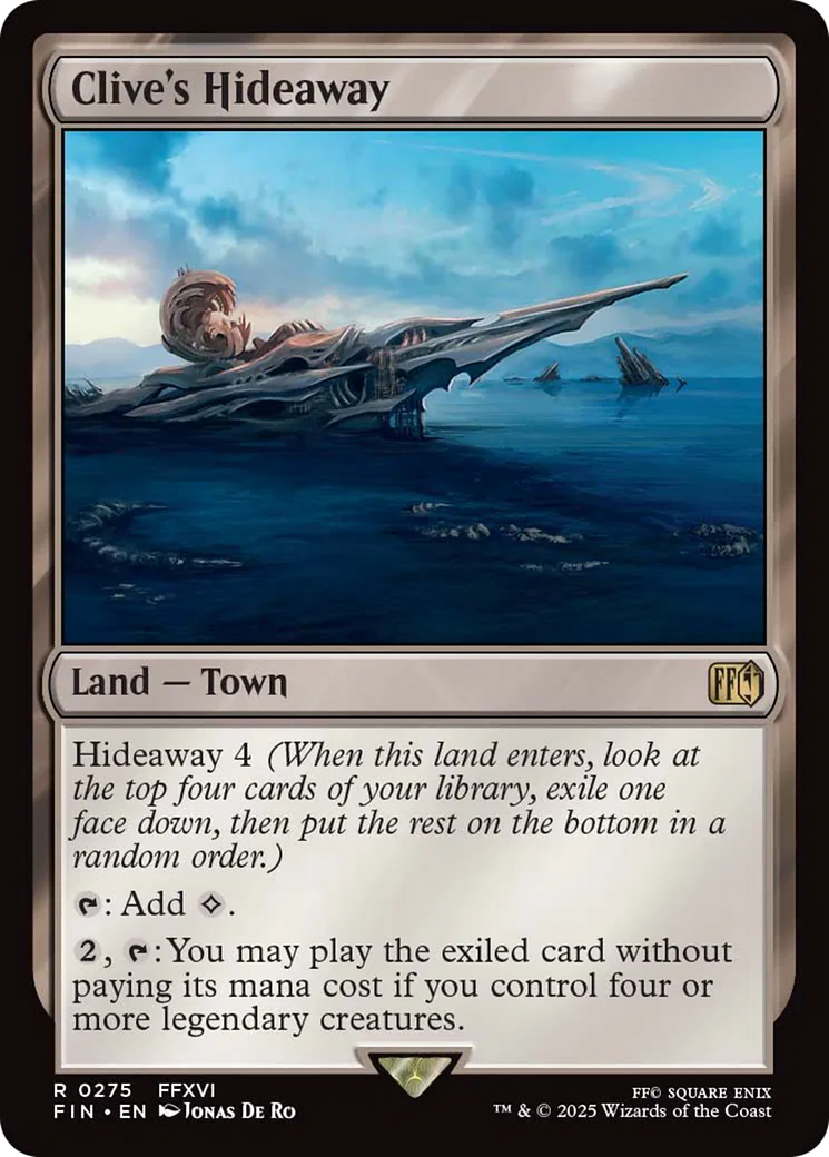 Clive's Hideaway [FINAL FANTASY] | Cards and Coasters CA
