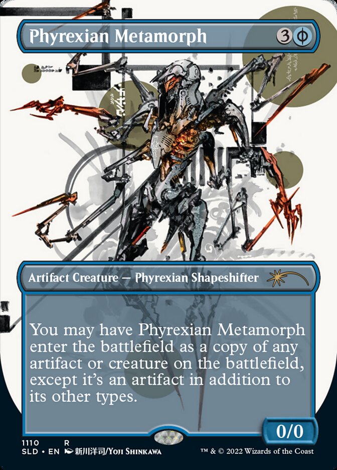 Phyrexian Metamorph (Borderless) [Secret Lair Drop Series] | Cards and Coasters CA