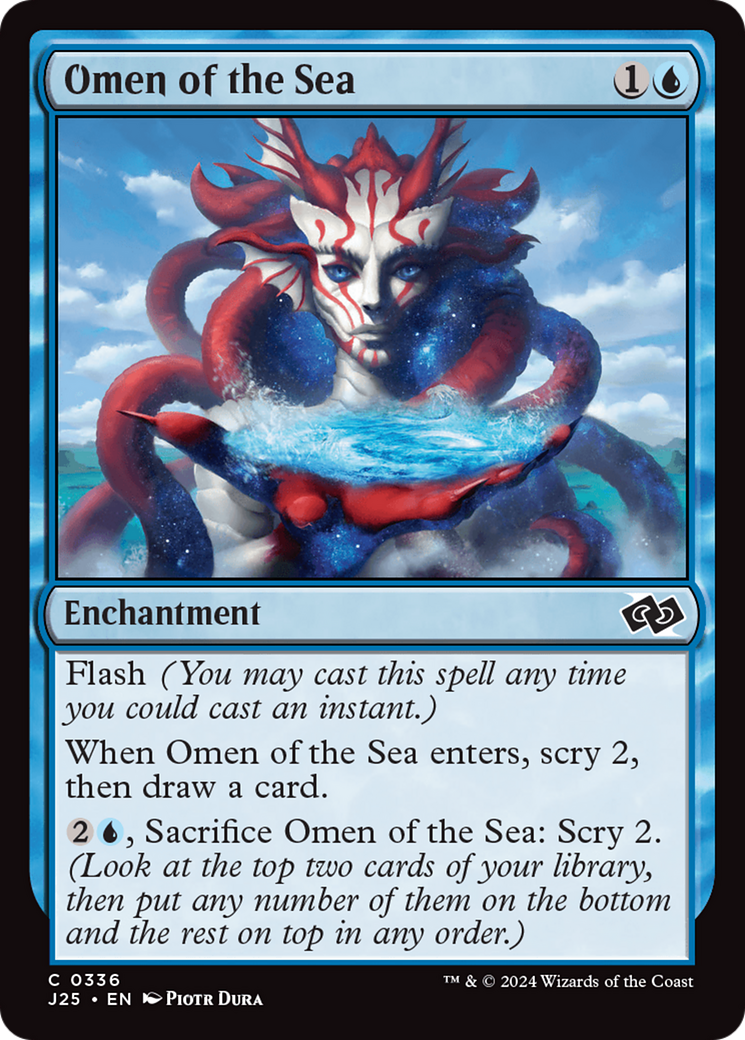 Omen of the Sea [Foundations Jumpstart] | Cards and Coasters CA