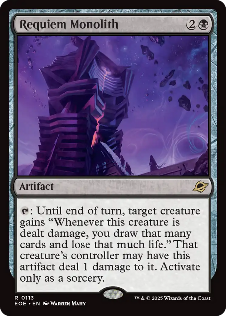 Requiem Monolith [Edge of Eternities] | Cards and Coasters CA