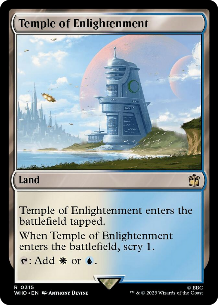 Temple of Enlightenment [Doctor Who] | Cards and Coasters CA