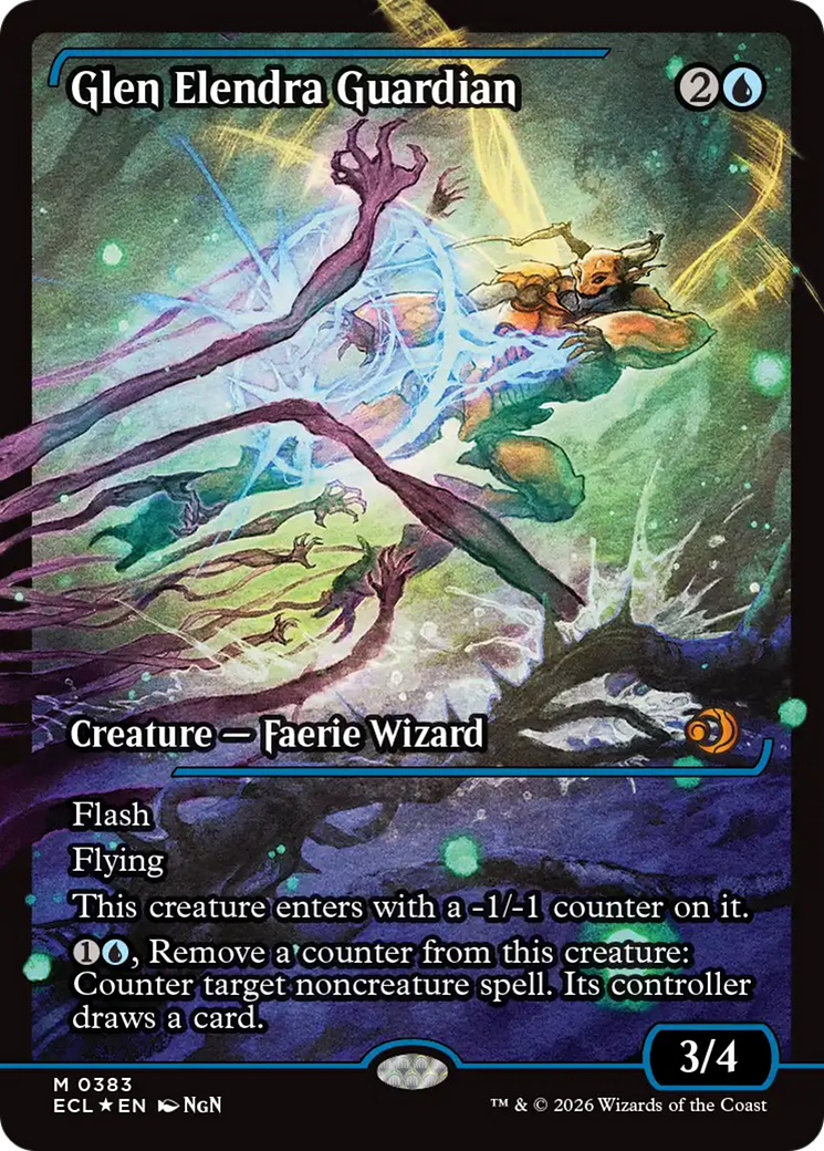 Glen Elendra Guardian (0383) (Showcase) [Lorwyn Eclipsed] | Cards and Coasters CA