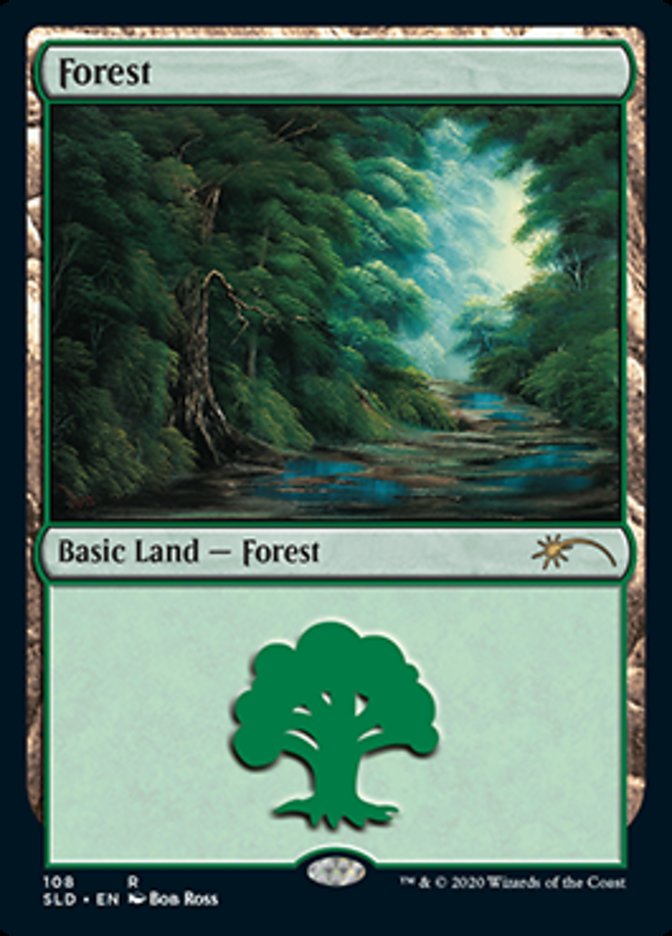 Forest (108) [Secret Lair Drop Series] | Cards and Coasters CA