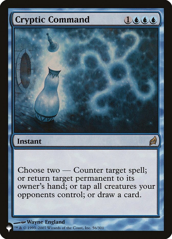 Cryptic Command [The List] | Cards and Coasters CA