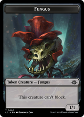 Copy // Fungus Double-Sided Token [The Lost Caverns of Ixalan Tokens] | Cards and Coasters CA