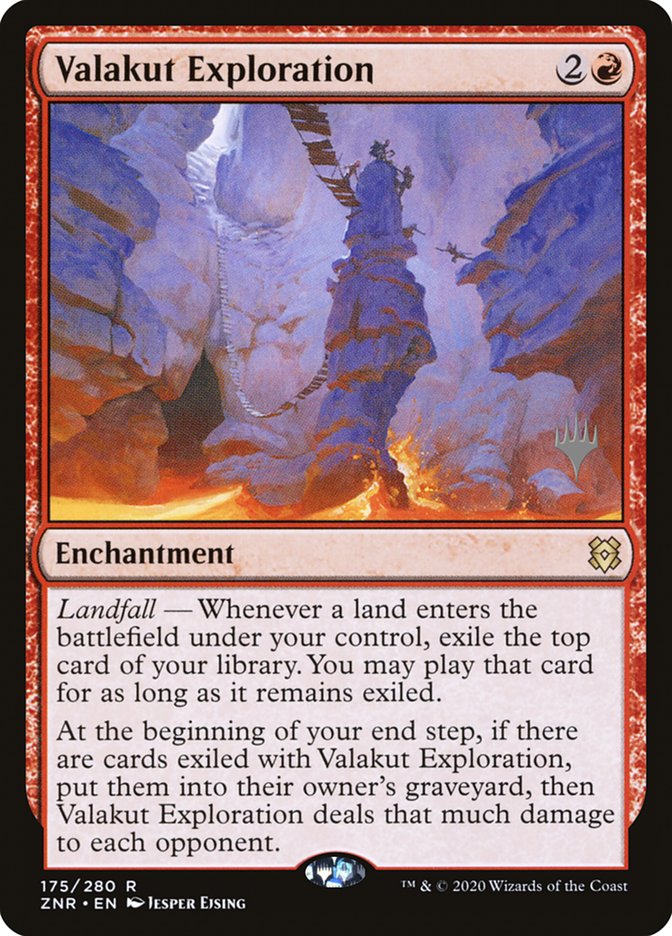 Valakut Exploration (Promo Pack) [Zendikar Rising Promos] | Cards and Coasters CA