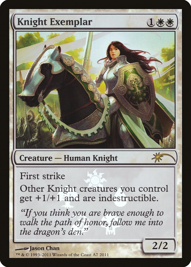 Knight Exemplar [Resale Promos] | Cards and Coasters CA