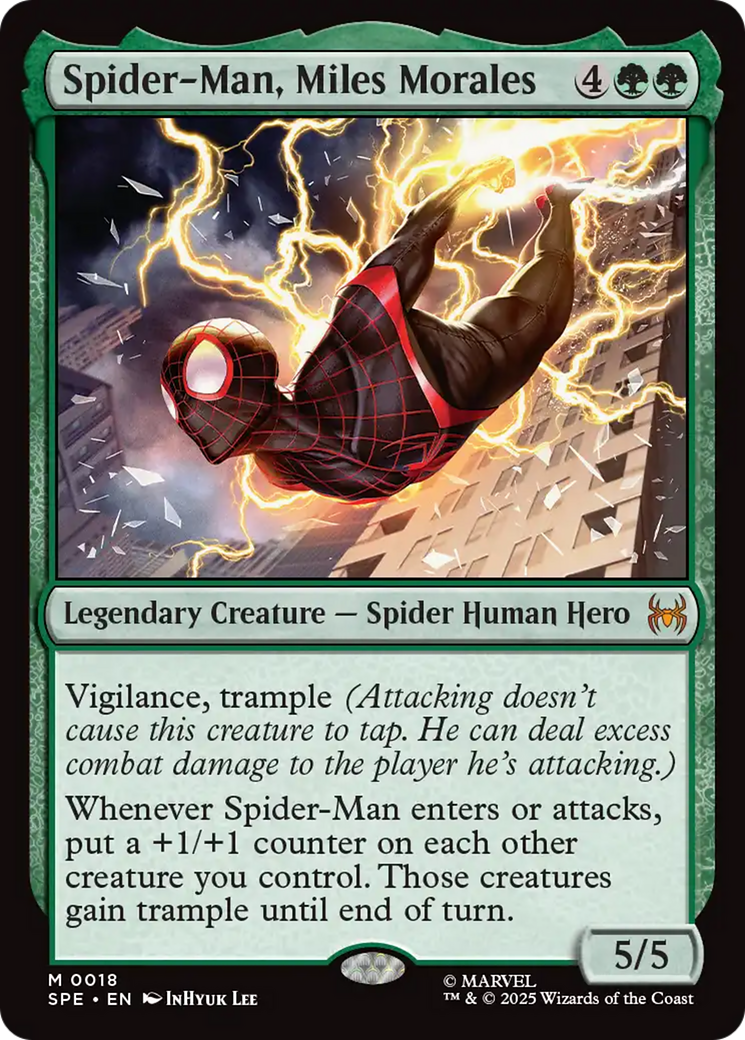 Spider-Man, Miles Morales [Marvel's Spider-Man: Eternal-Legal] | Cards and Coasters CA