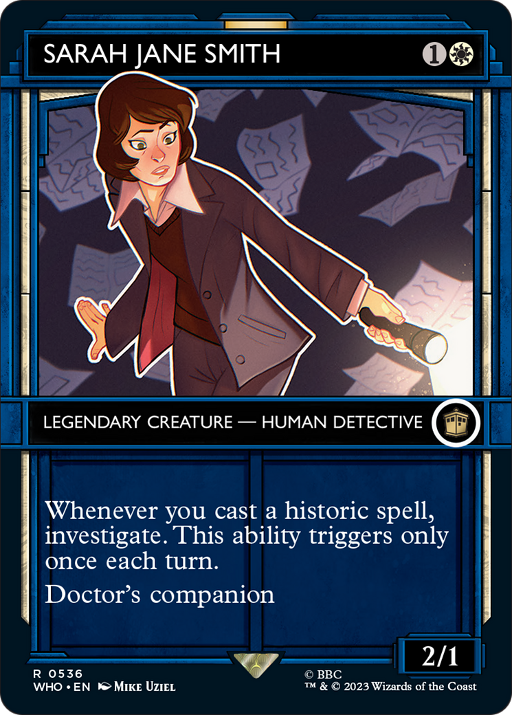 Sarah Jane Smith (Showcase) [Doctor Who] | Cards and Coasters CA