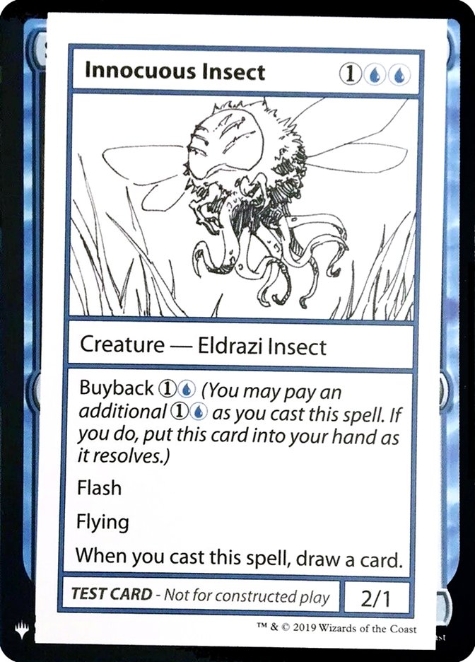 Innocuous Insect [Mystery Booster Playtest Cards] | Cards and Coasters CA