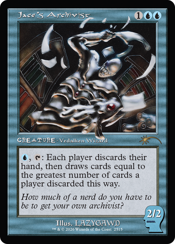 Jace's Archivist [Secret Lair Drop Series] | Cards and Coasters CA