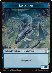 Leviathan // Beast Double-Sided Token [Reality Fracture Tokens] | Cards and Coasters CA