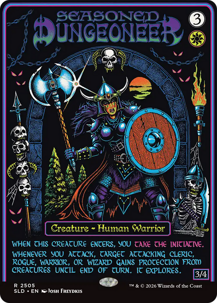 Seasoned Dungeoneer [Secret Lair Drop Series] | Cards and Coasters CA