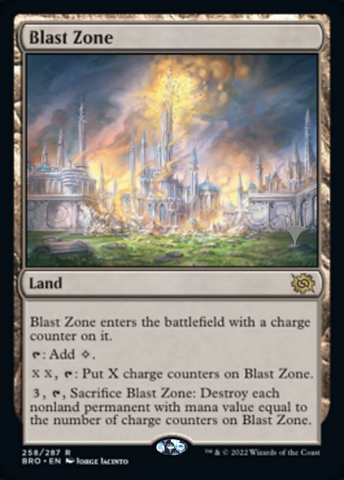 Blast Zone (Promo Pack) [The Brothers' War Promos] | Cards and Coasters CA