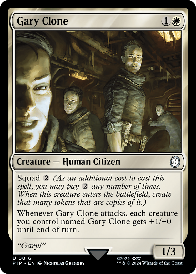 Gary Clone [Fallout] | Cards and Coasters CA