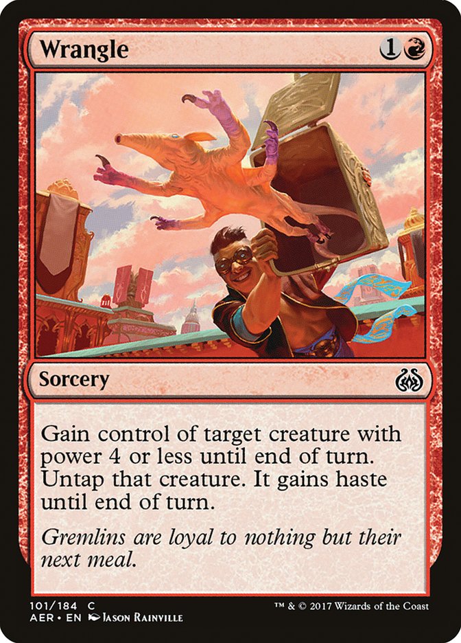 Wrangle [Aether Revolt] | Cards and Coasters CA