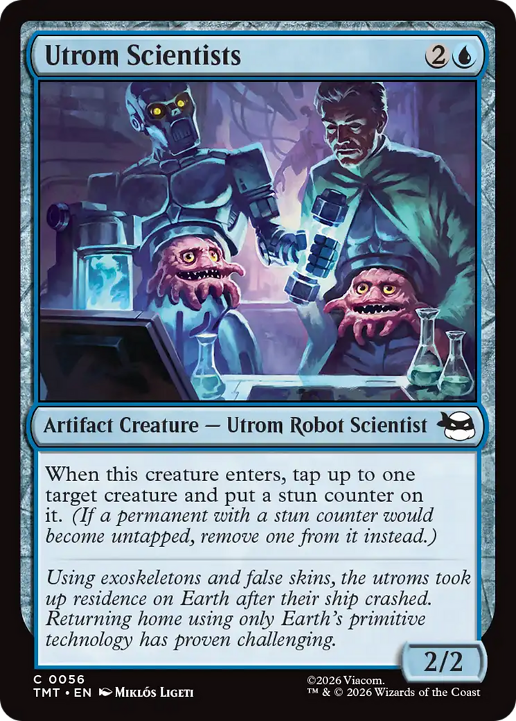 Utrom Scientists [Teenage Mutant Ninja Turtles] | Cards and Coasters CA