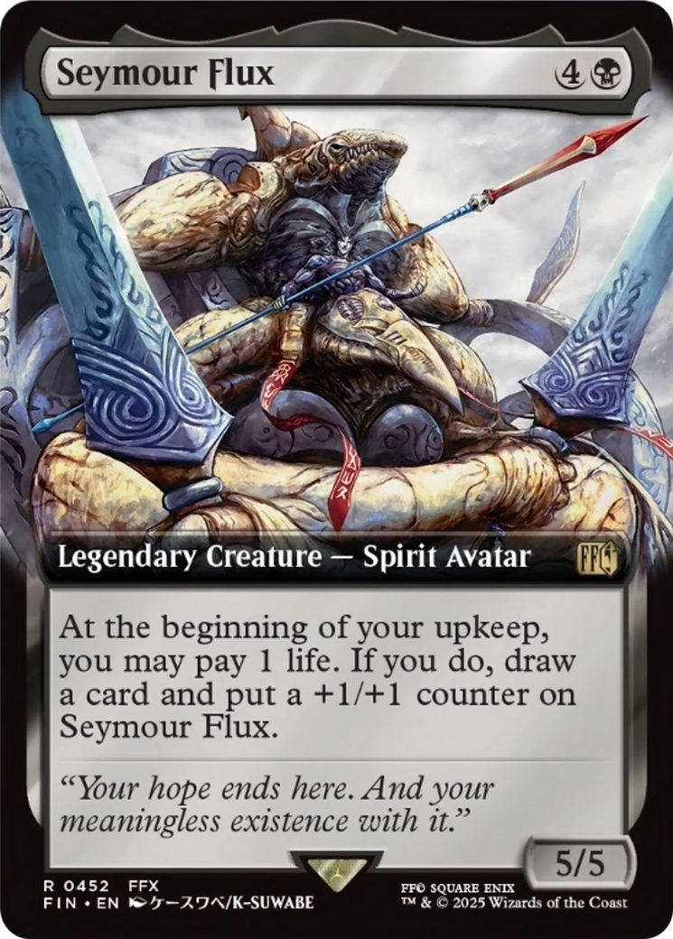 Seymour Flux (Extended Art) [FINAL FANTASY] | Cards and Coasters CA