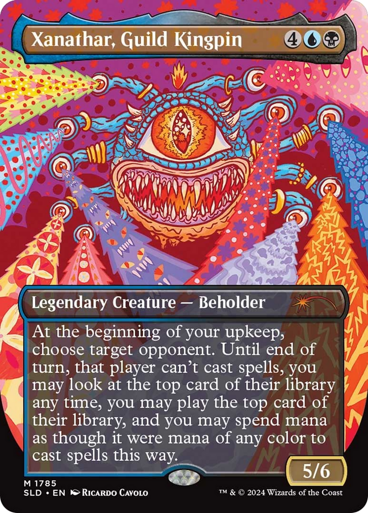 Xanathar, Guild Kingpin (Rainbow Foil) [Secret Lair Drop Series] | Cards and Coasters CA