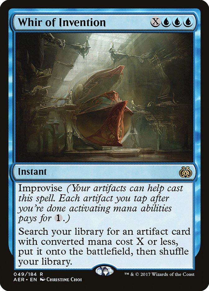 Whir of Invention [Aether Revolt] | Cards and Coasters CA