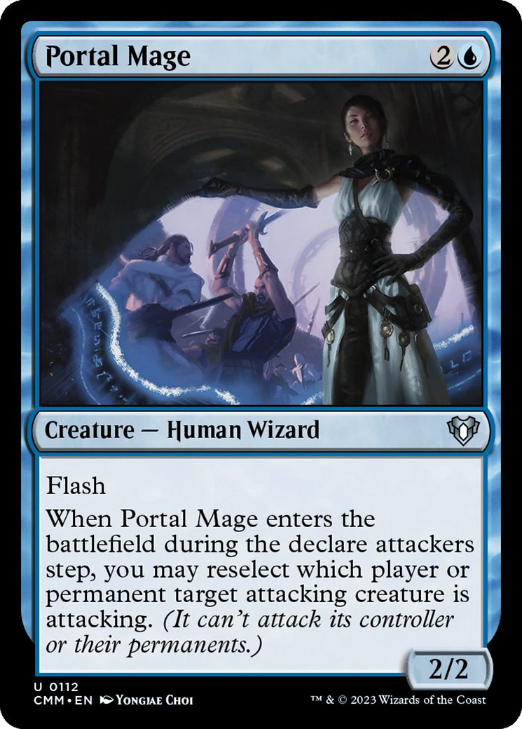 Portal Mage [Commander Masters] | Cards and Coasters CA