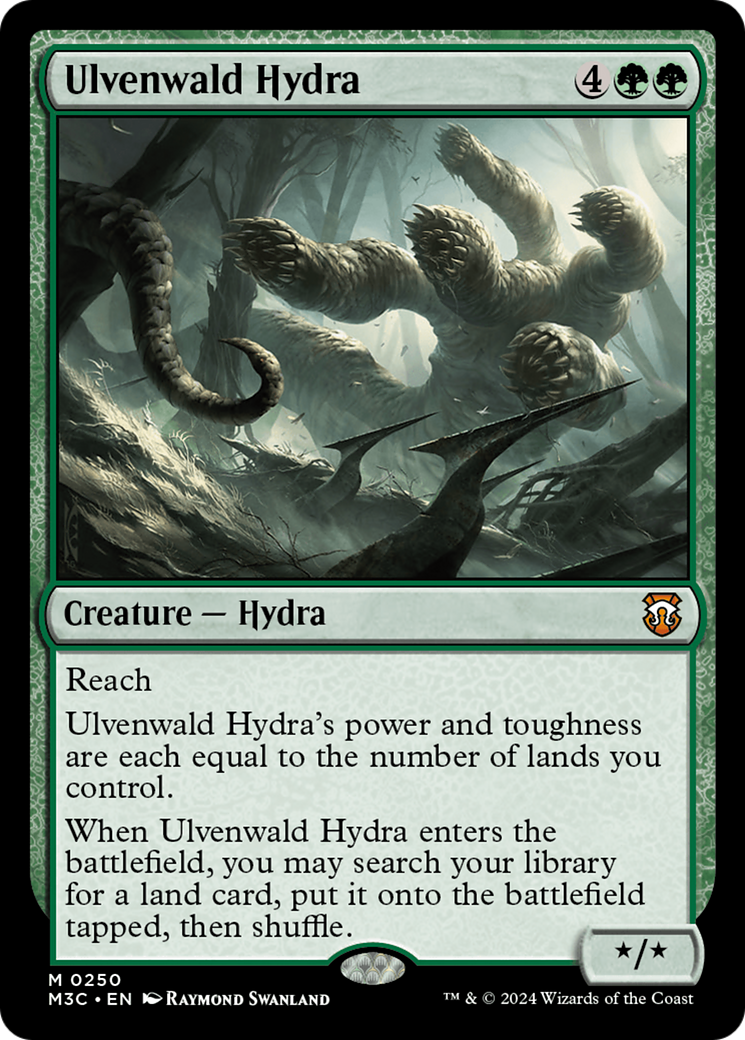 Ulvenwald Hydra (Ripple Foil) [Modern Horizons 3 Commander] | Cards and Coasters CA