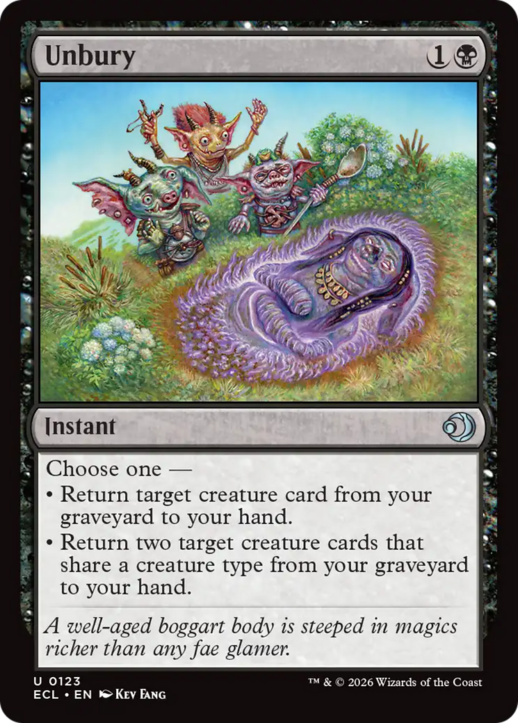 Unbury [Lorwyn Eclipsed] | Cards and Coasters CA