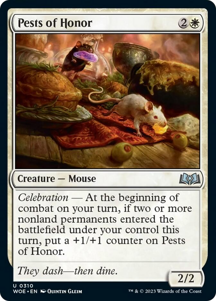 Pests of Honor [Wilds of Eldraine] | Cards and Coasters CA