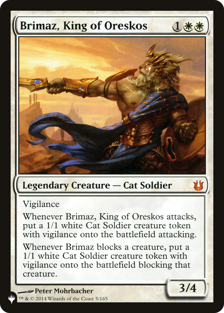 Brimaz, King of Oreskos [The List] | Cards and Coasters CA