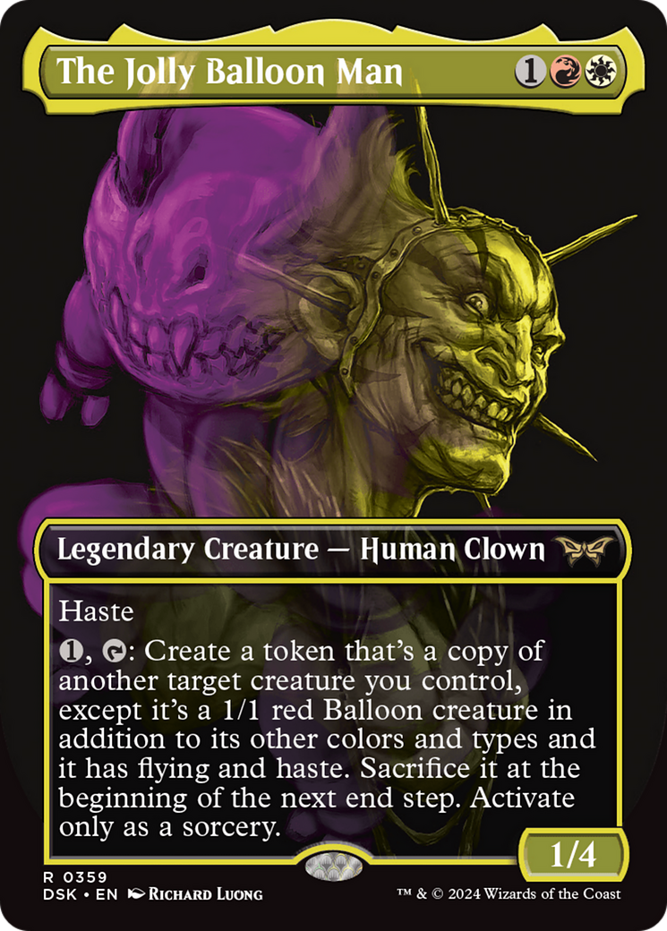 The Jolly Balloon Man (Showcase) [Duskmourn: House of Horror] | Cards and Coasters CA