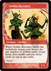 Goblin Recruiter (Future Sight) [Mystery Booster 2] | Cards and Coasters CA