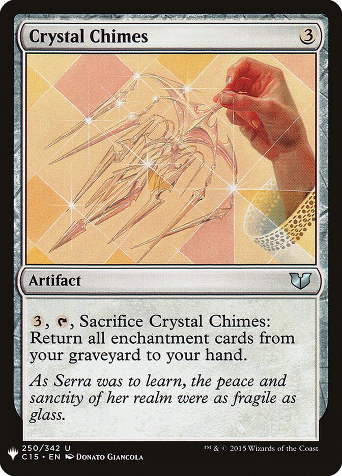 Crystal Chimes [Mystery Booster] | Cards and Coasters CA