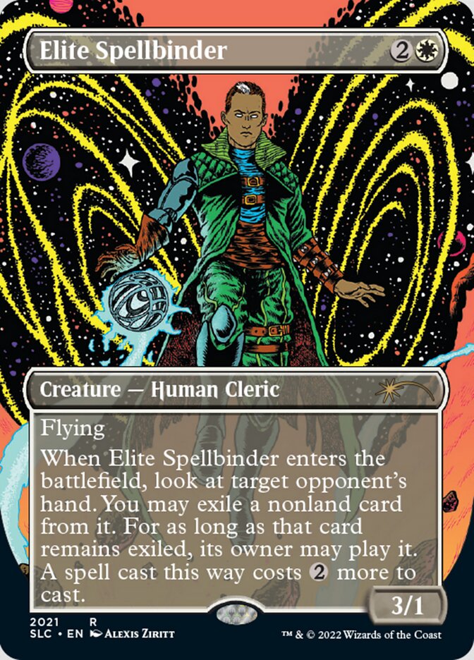 Elite Spellbinder (Borderless) [Secret Lair Countdown Kit] | Cards and Coasters CA