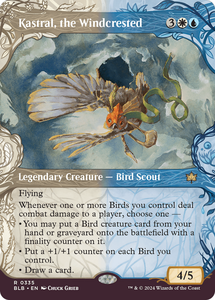 Kastral, the Windcrested (Showcase) [Bloomburrow] | Cards and Coasters CA