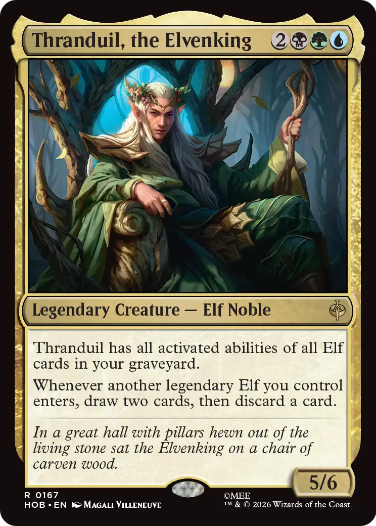 Thranduil, the Elvenking [The Hobbit] | Cards and Coasters CA